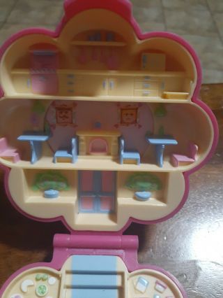 Vintage Bluebird Polly Pocket 1990 Mr.  Fry ' s Restaurant Compact ONLY 2
