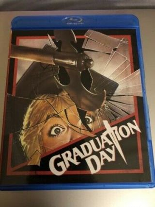 Graduation Day (blu - Ray Disc) Vinegar Syndrome 1981 Horror/slasher Oop/rare