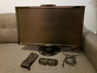 Rare Asus Vg278h - With Built - In Nvidia 3d Vision Emitter