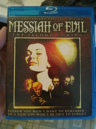 Messiah Of Evil 40th Anniversary Special Edition Blu Ray Code Red 17 Oop Rare