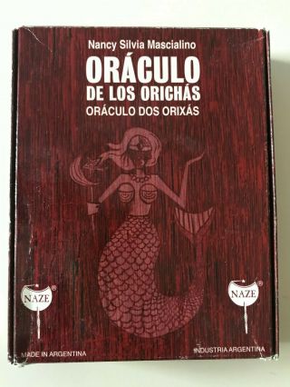 Rare Orishas Orixas Oracle Oraculo Tarot 78 Cards Deck