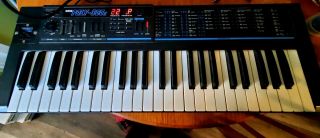 Korg Poly 800 Mkll Synthesizer Rare Keyboard