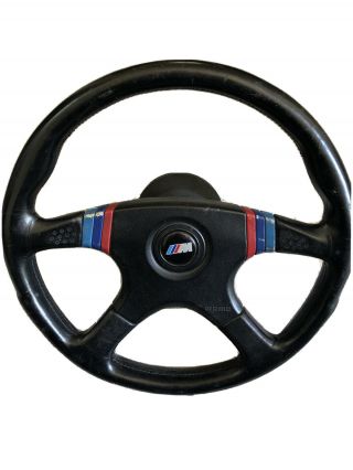 Bmw M Ultra Rare Momo Steering Wheel 11 - 87 Kpa 70056 M38