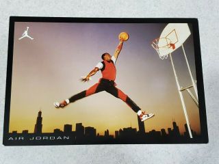 Vintage Nike Air Jordan Retro 1 I Shoe Insert Card Rare