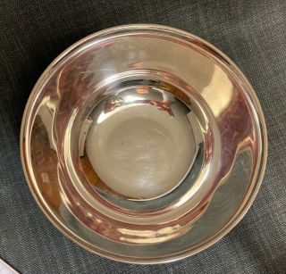 Vintage Paul Revere Silver Plate Design Large Bowl by Onieda 2