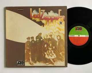Led Zeppelin Zeppelin Ii Atlantic Sd 8236 Lp Orig Rare " Rl” Press,  2 Side “ss "