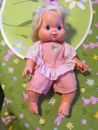 Vintage “baby Needs A Name” Doll Strawberry Shortcake.  Kenner.  1984.  Blow Kiss