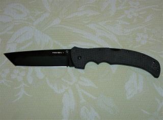Rare Discontinued Cold Steel Cts Xhp Recon 1 Tanto Xl Folder 12 " Knife 27txlct