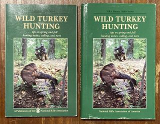 Wild Turkey Hunting Books 1988 1992 Nra Series Paperback Hardcover Rare Book