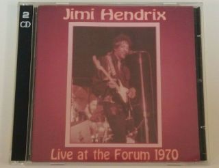 Jimi Hendrix - Live At The Forum 1970 - 2 - Cd Set - Whoopy Cat - Rare