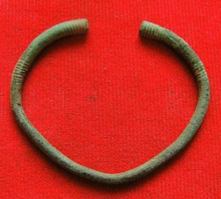 Ancient Bronze Roman Bracelet