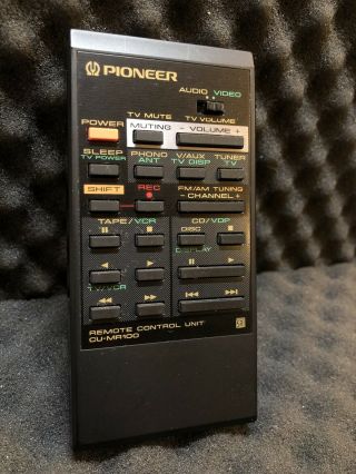Vintage Pioneer Cu - Mr100 Remote And Rare