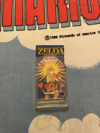 1989 Nintendo Cereal System Premium Zelda Link Pinball Premium Toy.  Rare,