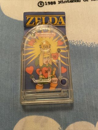 1989 Nintendo Cereal System Premium Zelda Link Pinball Premium Toy.  Rare, 2