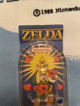 1989 Nintendo Cereal System Premium Zelda Link Pinball Premium Toy.  Rare, 3