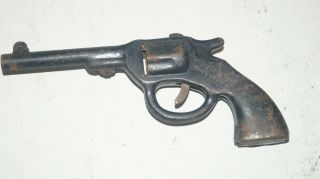 Vintage 1940’s Wyandotte Toys Usa Pressed Steel Metal Toy Clicker Gun -