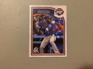 2018 Topps Big League Amed Rosario Error Rookie Card Upside Down Rare Send Offer