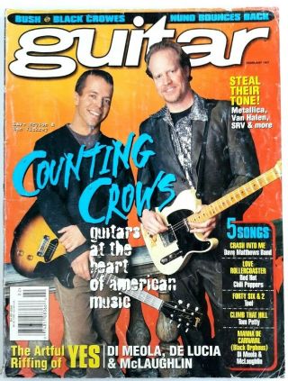 1997 Guitar For The Practicing Musician February Counting Crows Tool Tom Petty