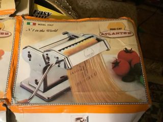 Mar Cat Atlants 15 Pasta Noodle Maker Machine Vintage Made In Italy