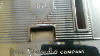 Vintage VENDO 44 Coke Machine Coin Entry Trim Bezel (Rare) 3