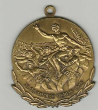 Remembrance Medal Xi.  Olympic Games Berlin 1936 - Special Edt Very Rare
