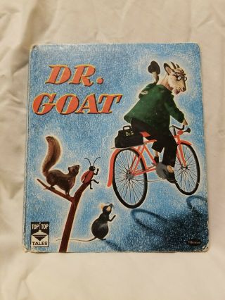 Rare Vintage Dr Goat Tip Top Tales Book 1950
