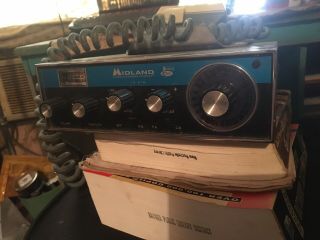 Rare 1971 Ssb Midland Model 13 - 87b Cb Radio
