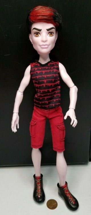 Monster High Create A Monster Cam Vampire Boy Doll Hard To Find Rare