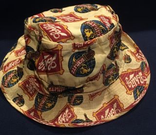 Rare Vintage 1970s Schlitz Beer Bucket Hat,  Fishing Hat,  Or Boonie Hat