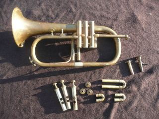 Rare French Bb Military Flugelhorn - 1960 - Great Player