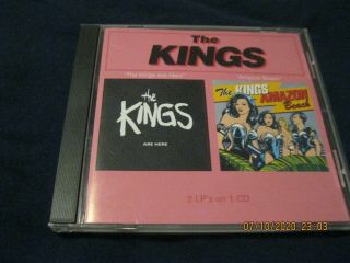 The Kings - The Kings Are Here / Amazon Beach Cd 2 Lps On 1 Cd Rare
