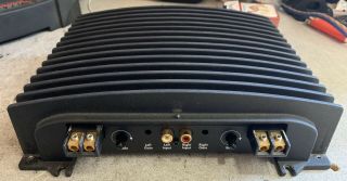Old School Rockford Fosgate Punch 100X2 2 channel amplifier,  rare,  Trans ana 3