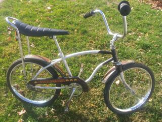 Vintage Rare Huffy Space Invader Bicycle 1981 Bmx Mx Motocross Banana Seat.
