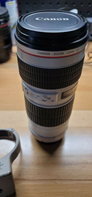 Vintage Canon Zoom Lens Ef 70 - 200mm L - Rare