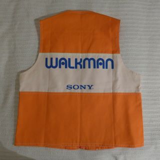 SONY WALKMAN TPS - L2 VINTAGE RARE COLLECTIBLE 1979 PROMOTIONAL VEST/BIKERS JACKET 2