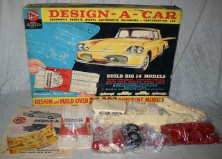 Vintage Pyro Design - A - Car Model Kit - Design A Car