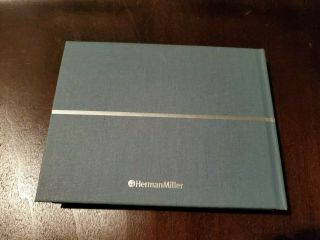 Herman Miller Vintage Sketchbook With Cover And Name On Reverse