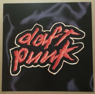 Daft Punk Rare 1996 Double Sided Promo Poster Flat For Homework Cd 12x12 Usa