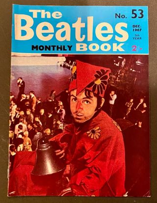 Very Rare December 1967 The Beatles Book 1967 Issue 53