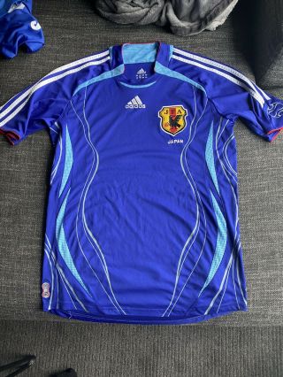 2005 Adidas Japan Home Soccer Jersey / Small / Vintage Rare Stock