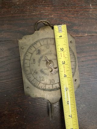 Antique Hanging Scale Forschners Spring Balance Barn Find 2