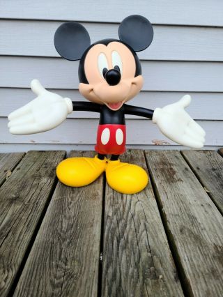 Very Rare Large Heavy Display Mickey Mouse Mannequin Figurine Statue Very Sturdy