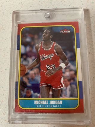 2006 - 07 Fleer Michael Jordan 1986 - 87 20th Anniversary 57 Rare