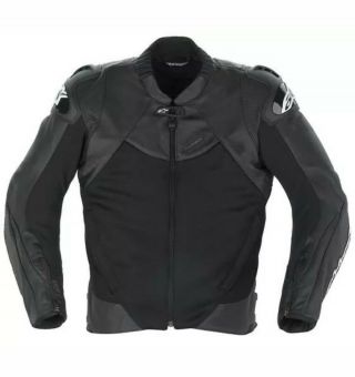 Alpinestars Smx Air - Flo Rare Leather Motorcycle Jacket Men 