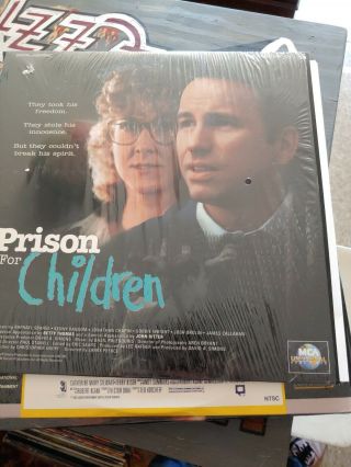 Prison For Children (1987) Laserdisc John Ritter Rare Digital Sound In Shrink