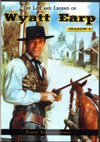 The Life And Legend Of Wyatt Earp - Season 1 Dvd 5 Disc Rare