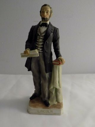 Vintage President Abraham Lincoln Statue Figurine Lefton China Rare