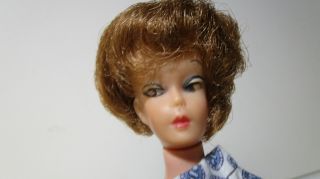 Vintage Uneeda Wendy doll fashion clone bubble cut red hair TLC 1960 ' s 2
