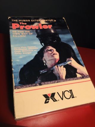 The Prowler - Rare Big Box VCII Horror VHS 5