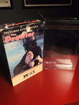 The Prowler - Rare Big Box VCII Horror VHS 6